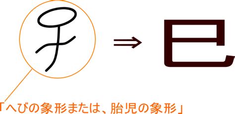 巳|「巳」とは？ 部首・画数・読み方・意味